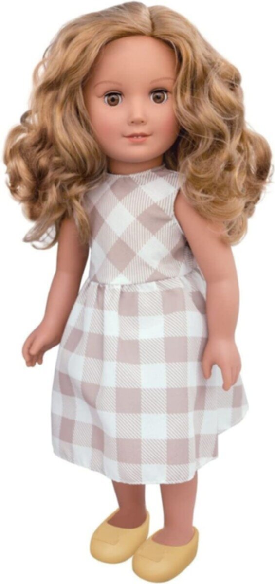 Hayati Girl Doll Siba Carreau Dress 18"inch | TP100673