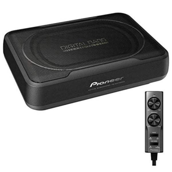 PIONEER | 8"x5-1/4"inch 160W Max Power, Built-in 160w Output Class-D Amplifier Compact Active Car Subwoofer | TS-WX130DA