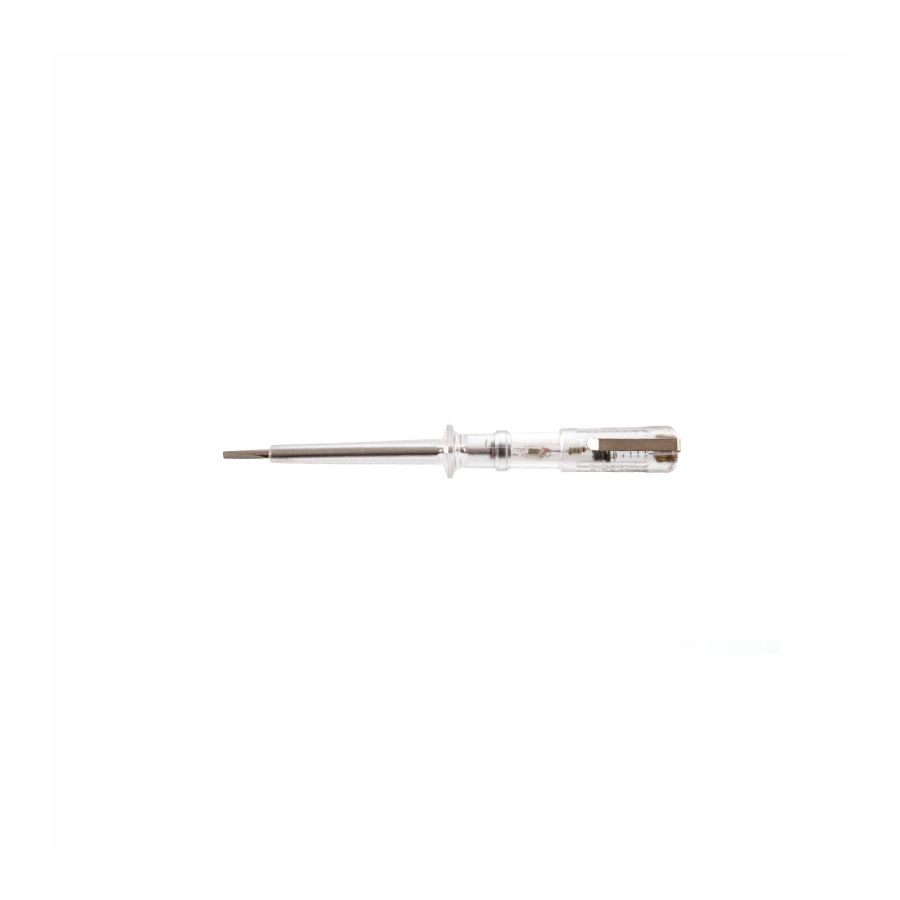 CLARKE | 140mm Small Tester Neon Lamp Insulated Blade With Transparent Plastic Handle | TSCL