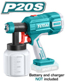 TOTAL | Spray Gun Li-ion 20V | TSGLI2001