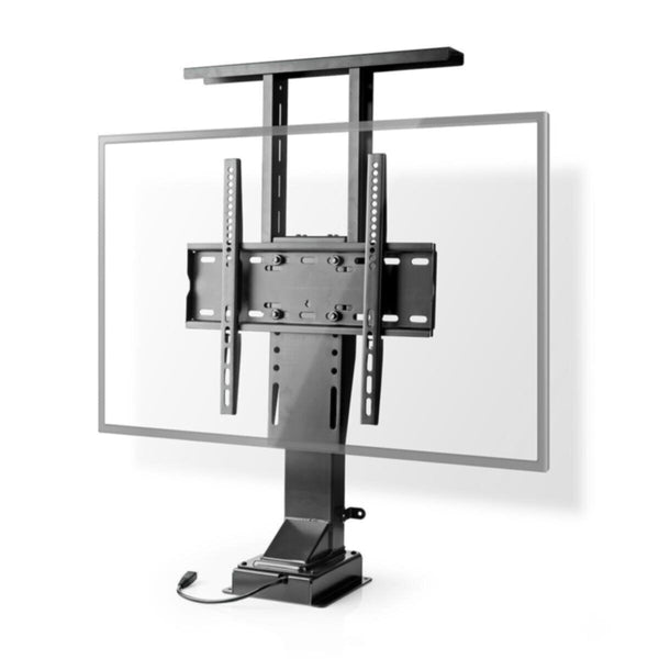 NEDIS | Nedis Motorised TV Stand 37"-65"inch | Maximum supported screen weight: 50 kg | Built-in Cabinet Design | Lift range: 68.0 - 158.0 cm | Remote controlled | Steel | Black | TVSM5830BK