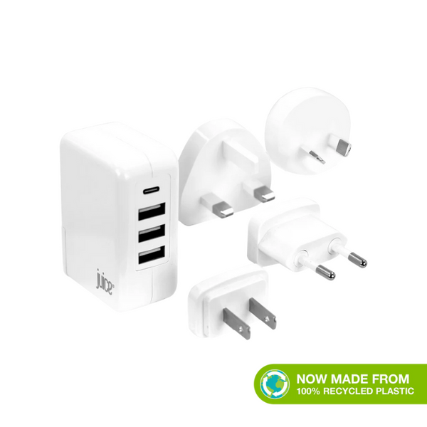 JUICE | 4.8 Amp Travel Juice Universal Charger White | MJUAS00000016