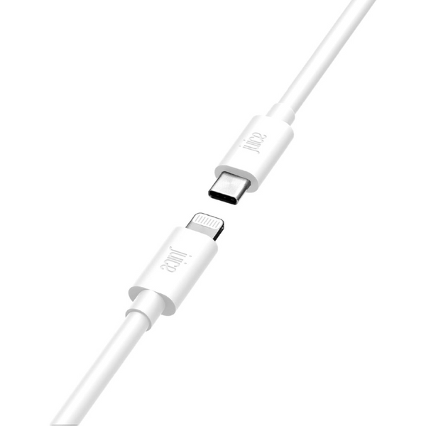 JUICE | Lightning Cable to Type C 2m Round White | MJUAS00000008