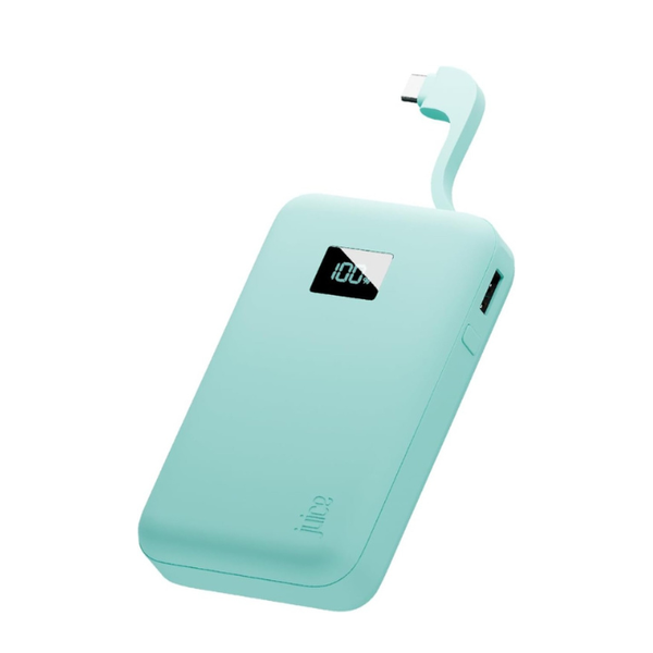 JUICE | Power Bank 3 Integrated Teal 12000mAh | MJUAS00000023