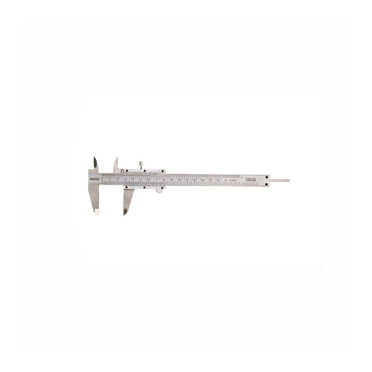 CLARKE | Vernier Caliper 8 inch Stainless Steel Thumbwheel Adjustment with Sturdy Box Storage | VC8C