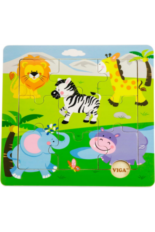 VIGA | Discovery Puzzles Wild Animals | 50838