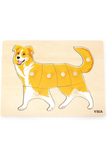 VIGA | Montessori Puzzle Dog 8 Pcs | 44611