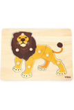 VIGA | Montessori Puzzle Lion 8 Pcs | 44602