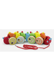 VIGA | Wood Pull Along - Caterpillar | 59950