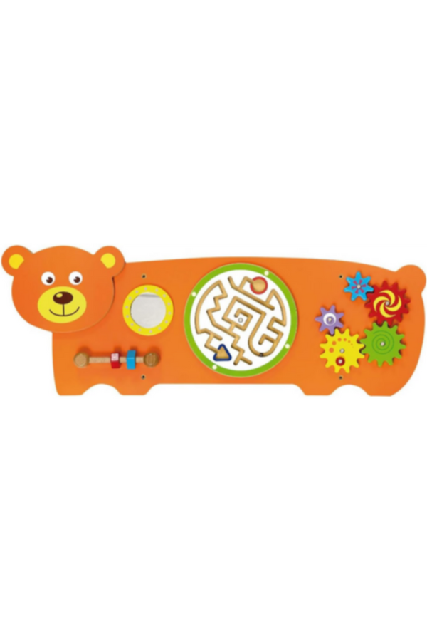 VIGA | Wooden Wall Toy Bear | 50471FSC