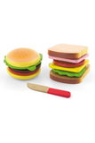 VIGA | Wooden Hamburger & Sandwich Set | 50810