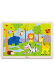 VIGA | Wooden Jungle Tray Puzzle | 50198