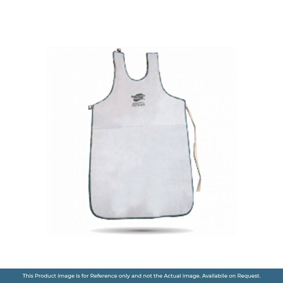 Welding Apron Grey Chest Hvy.Duty