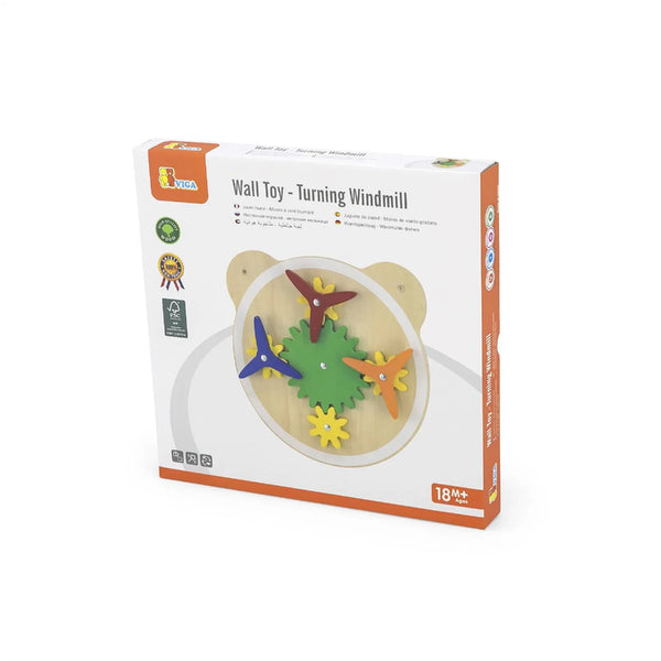 VIGA | Wall Toy Turning Windmill | 44553FSC