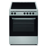 WESTPOINT | Vitro Ceramic Electric Cooker 4 Hobs Silver | WCAM6640E1