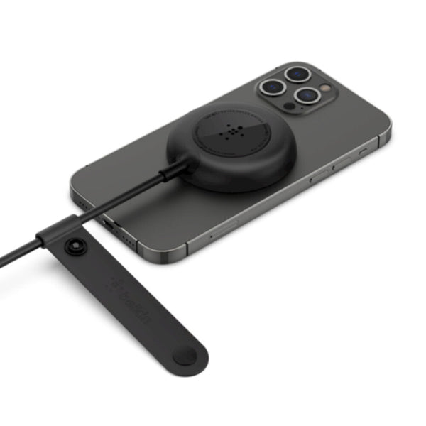 BELKIN | BOOST-'CHARGE Magnetic Portable Wireless Charger Pad 7.5W Black | WIA005myBK