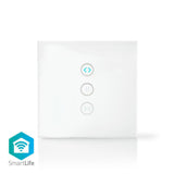 NEDIS | WiFi Smart Wall Switch, Curtain, Shutter or Sunshade Controller | WIFIWC10WT