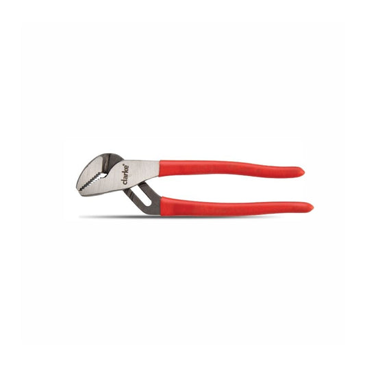 CLARKE | Water Pump Plier 12 inch with Nickel Chromium Steel and Large Red Color Handle Shoulders | WPP12C