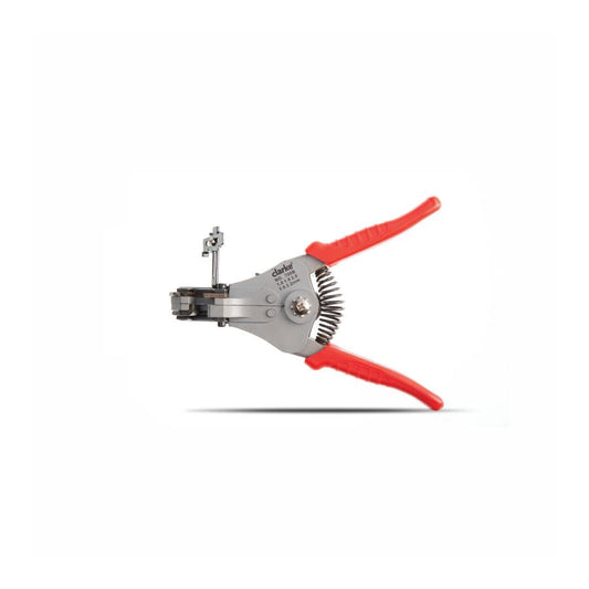 CLARKE | Wire Stripper Automatic 7 inch Red Color Handle 1mm to 3.2mm with Easy Stripping | WSA