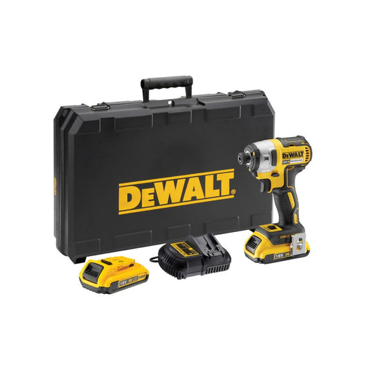 DEWALT | XR Brushless Impact Driver 2 Battery 5.0 Ah + Charger - 203Nm 18V | DCF887P2-GB