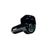 HEATZ | Bluetooth Fm Modulator,With 2 Usb Port,Specially For Heavy Vehicles,With Noise Cancellation Black | Z20