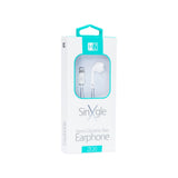 HEATZ | Single Wired Earpod Earphone Lightning Connector White | ZE20