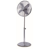 ZENAN | Chrome Electric Standing Fan Metal 18