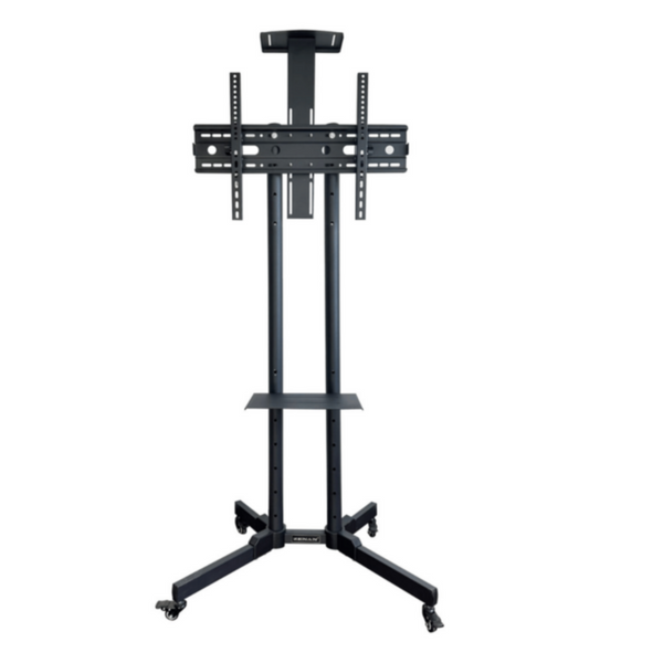 ZENAN | Tv Stand with Castor Wheel Black For Size 32"-70" inch 65kg | ZTS-CD800S